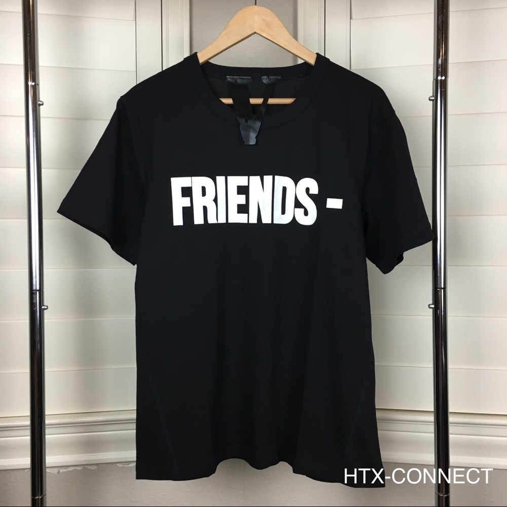 VLONE T-Shirt NYC Black/White FRIENDS